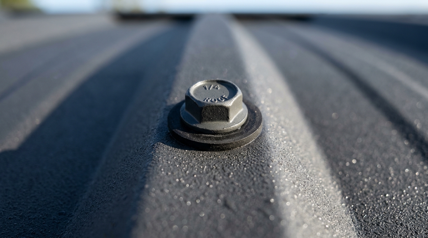 Кровельные саморезы: как правильно затягивать EPDM-шайбу и расчет расхода на 1 м²